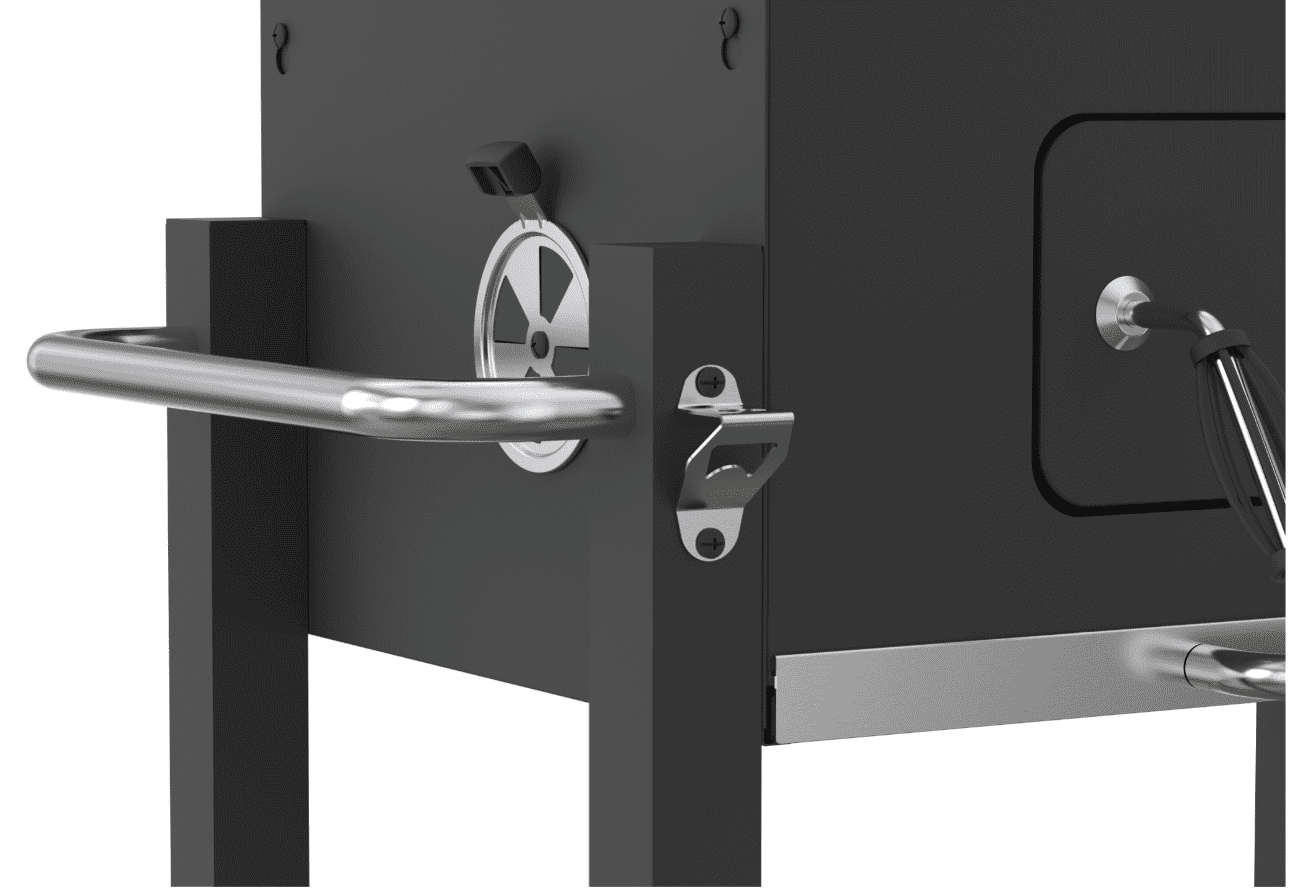 24-Inch Black Heavy Duty Charcoal Grill