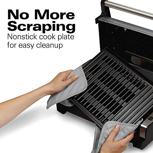 Electric Indoor Searing Grill - Adjustable Temp Control