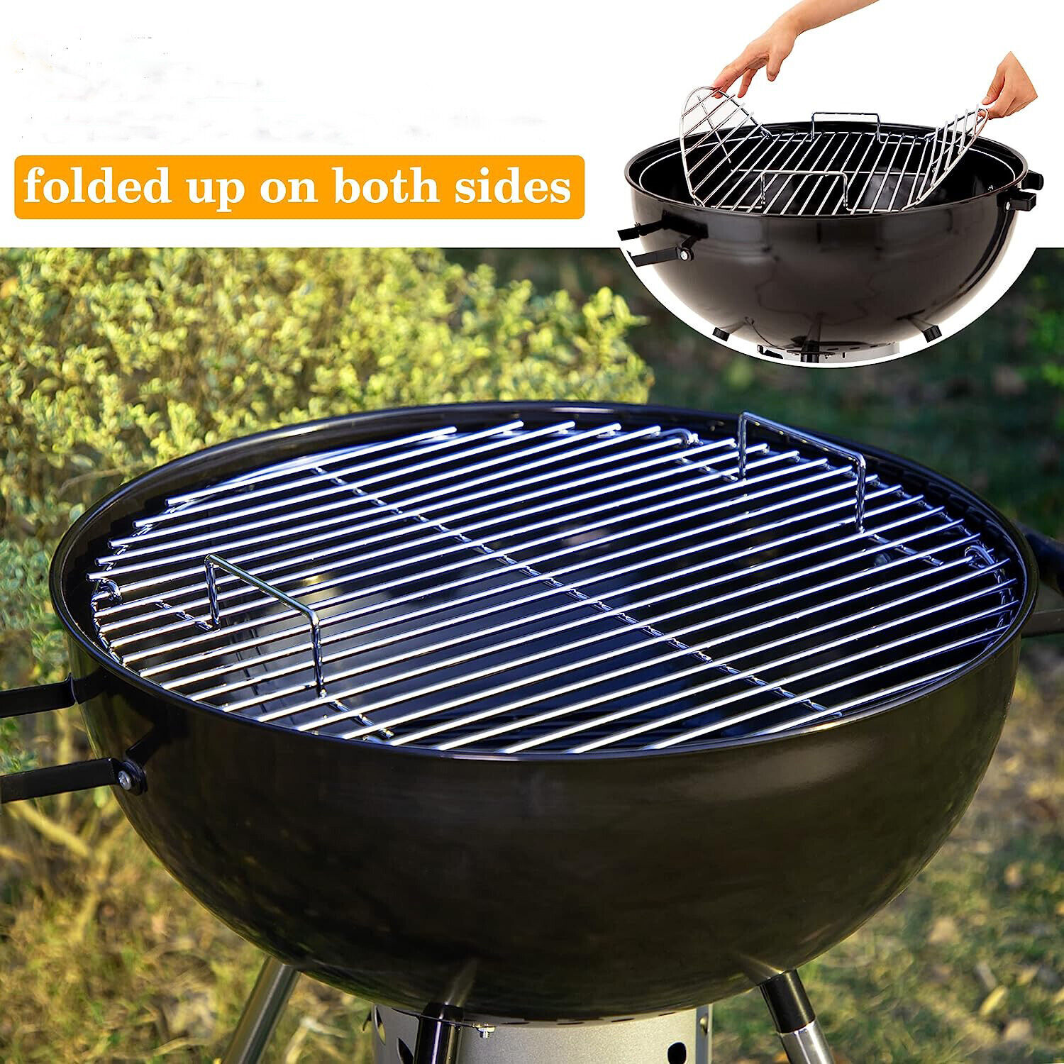 22" Kettle Charcoal BBQ Grill - Outdoor Premium