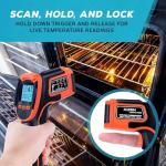 KIZEN Infrared Thermometer Gun - Handheld Heat Temperature Gun