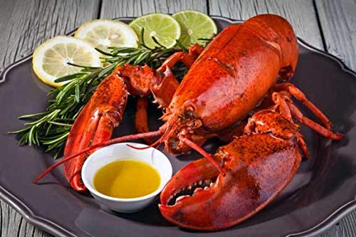 Fresh Maine Lobsters (1.20-1.50lbs ea) - 6 Pack