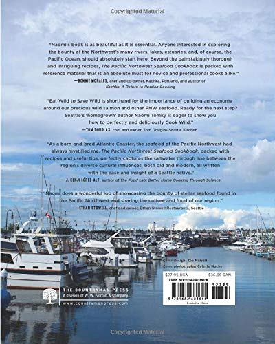 Pacific Northwest Seafood Cookbook: Salmon, Crab, Oysters & More