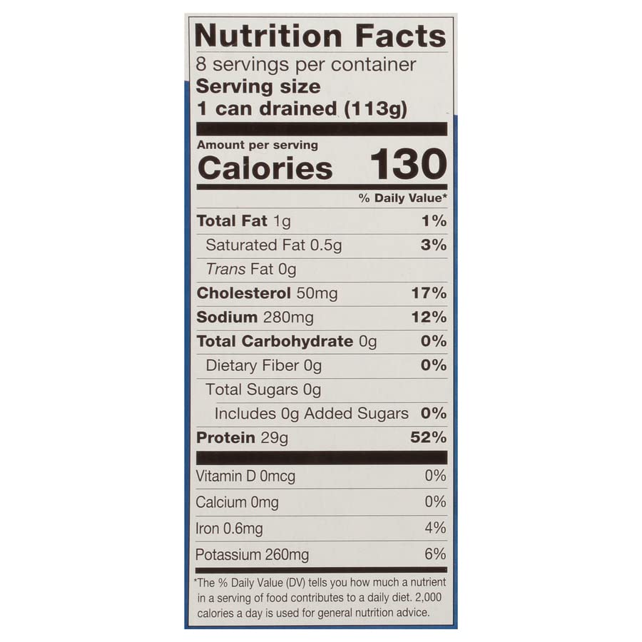 Wild Caught Tuna, 29g Protein, Gluten-Free - 8 Pack