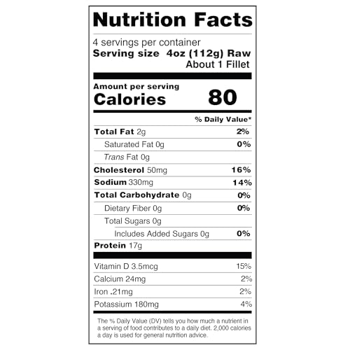 Tilapia Fillets: Sea Best, 16 Ounce