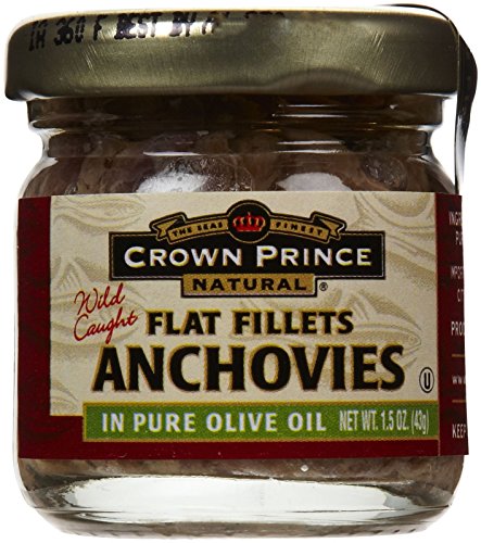 Crown Prince Anchovies, In Oil, 1.5 oz
