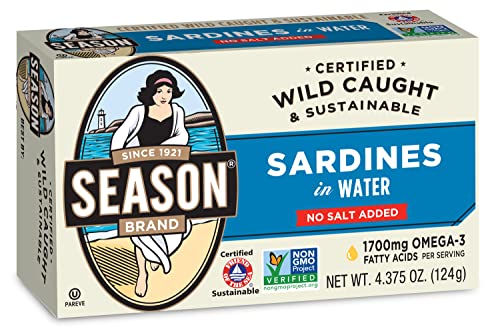 Wild Caught, Keto Snack: Season Sardines, 12-Pack