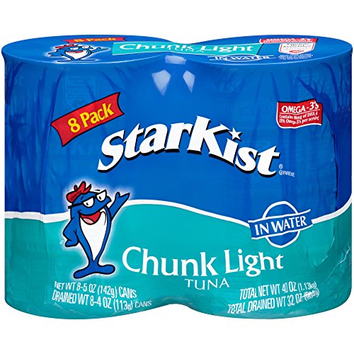 Starkist Chunk Light Tuna Water, 5oz - 8 Cans