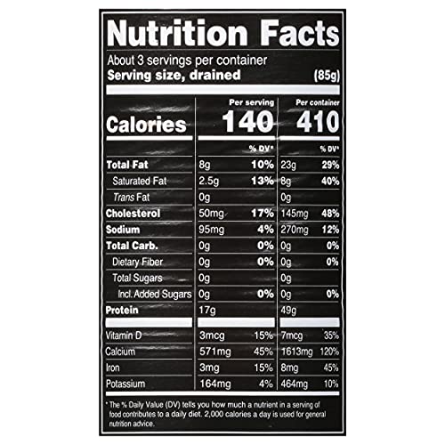 Crown Prince Sardines, Water, 15 oz (Pack of 12)