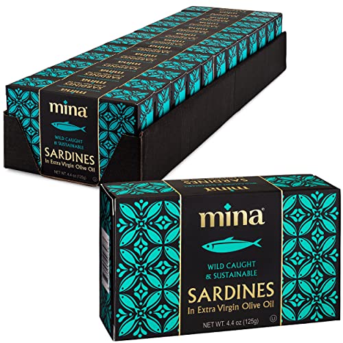 Mina Gourmet Wild Caught Sardines in Olive Oil