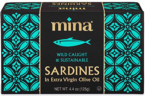 Mina Gourmet Wild Caught Sardines in Olive Oil