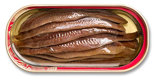 King Oscar Flat Anchovies, Non-GMO, Kosher, Gluten-Free, 2 oz Can (Pack of 3)