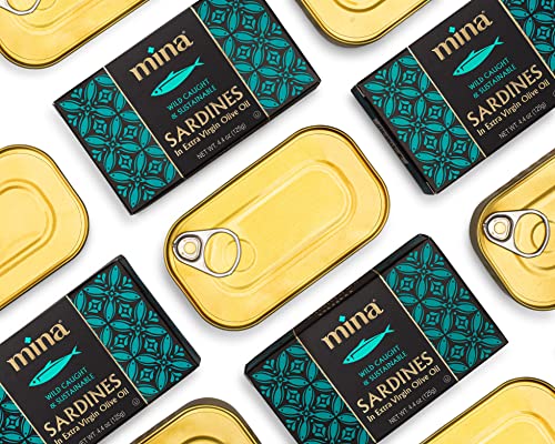 Mina Gourmet Wild Caught Sardines in Olive Oil