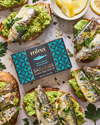 Mina Gourmet Wild Caught Sardines in Olive Oil