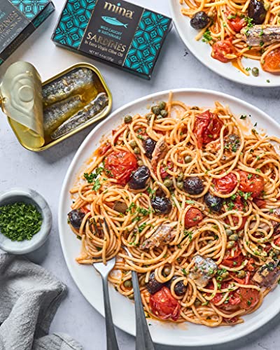 Mina Gourmet Wild Caught Sardines in Olive Oil
