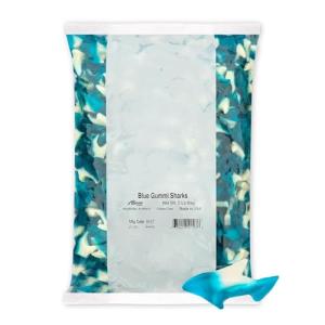 Albanese World's Best Blue Gummi Sharks, 5 Pound