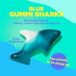Albanese World's Best Blue Gummi Sharks, 5 Pound