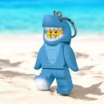 Shark Suit Guy LEGO Keychain Light - 3 Inches