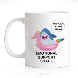 Funny Shark Mug – Your Daily Dose of Support