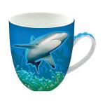 Large Shark Ceramic Mug - 450ml Fun Design