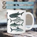 Shark Ceramic Coffee Cup - 11 oz