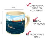 The Unemployed Philosophers Guild Wunder-Kaffeebecher SHARK!