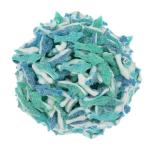 Sour Blueberry Sharks Candy, 1 lb