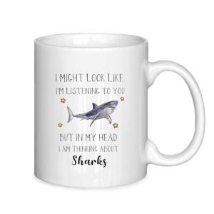 Shark-Themed Coffee Mug for Lovers and Friends