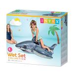 Intex Colorful Shark Ride-On Inflatable Float