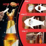 Shark Bottle Lid and Cap Opener Tool