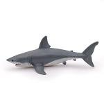 White Shark Figurine - Realistic and Hand-Painted