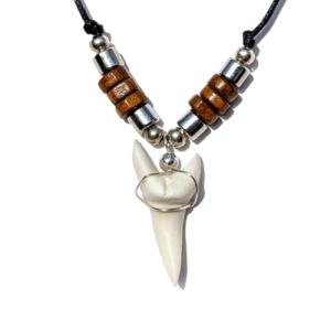 Cool Tooth-Shaped Necklace for Kids - Shark Design