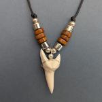 Cool Tooth-Shaped Necklace for Kids - Shark Design