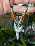 Cool Tooth-Shaped Necklace for Kids - Shark Design
