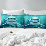 Shark-themed Fitted Sheet Set for Kids