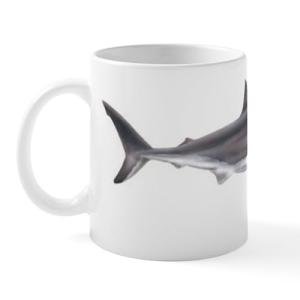 Great White Shark Ceramic Coffee Mug 11 oz