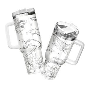 Funny 40 oz Stainless Steel Travel Tumbler