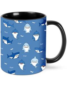 Shark Coffee Mug - Fun 11oz Ceramic Cup