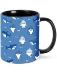 Shark Coffee Mug - Fun 11oz Ceramic Cup