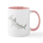 Hammerhead Shark Ceramic Coffee Mug - 11 oz