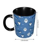Shark Coffee Mug - Fun 11oz Ceramic Cup
