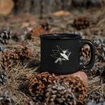 San Jose Sharks Laser Engraved Campfire Mug 12oz