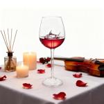 Evomosa transparent shark goblet