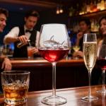 Evomosa transparent shark goblet