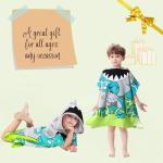 Kids Shark Hooded Beach Towel - Athaelay