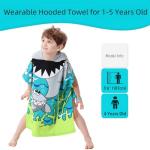 Kids Shark Hooded Beach Towel - Athaelay