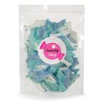 Sour Blueberry Sharks Candy, 1 lb