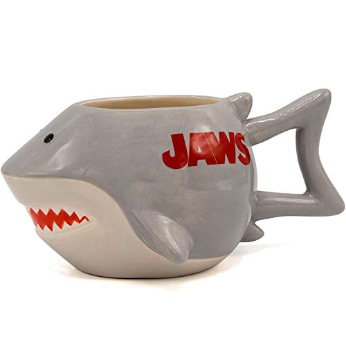 Shark Face 3D Ceramic Coffee Mug, 20 oz