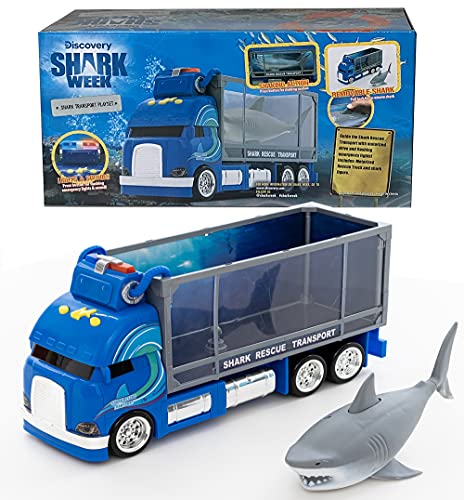 Shark Rescue Transport Playset for Kids