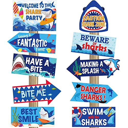 Shark Theme Party Decor Bundle