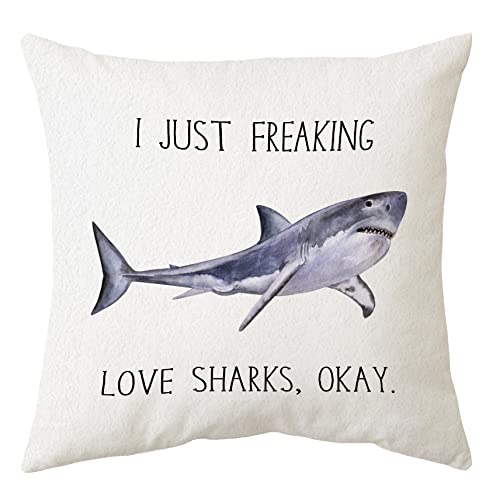 Shark Themed Pillowcase Decoration